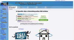 Desktop Screenshot of netegyesulet.hu
